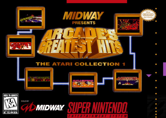 Arcade S Greatest Hits (Usa) Snes Print Poster