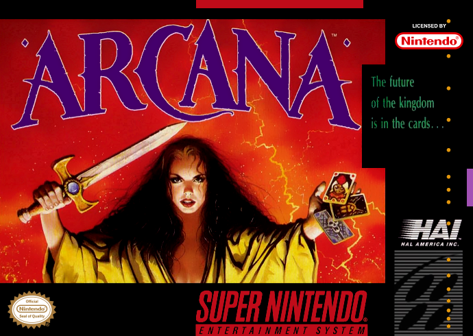 Arcana (Usa) Snes Print Poster