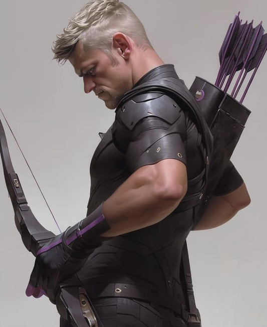 Archer Portrait Action Pose Print Poster