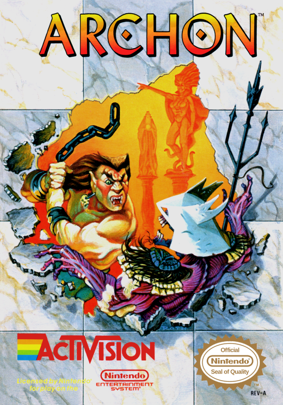 Archon (Usa) Nes Print Poster