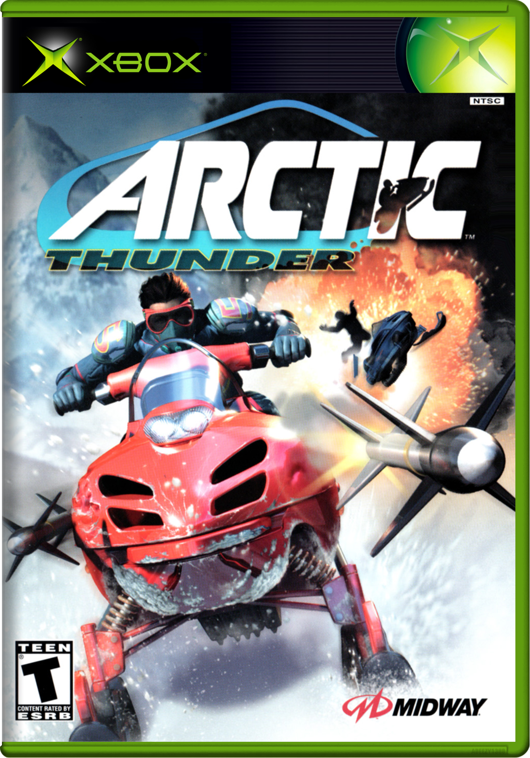 Arctic Thunder Xbox Keychain