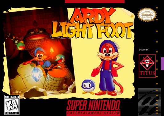 Ardy Lightfoot (Usa) Snes Print Poster