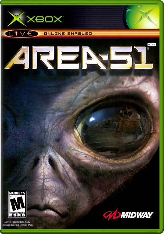 Area 51 Xbox Keychain