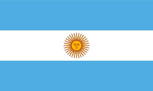 Argentina Flag Print Poster