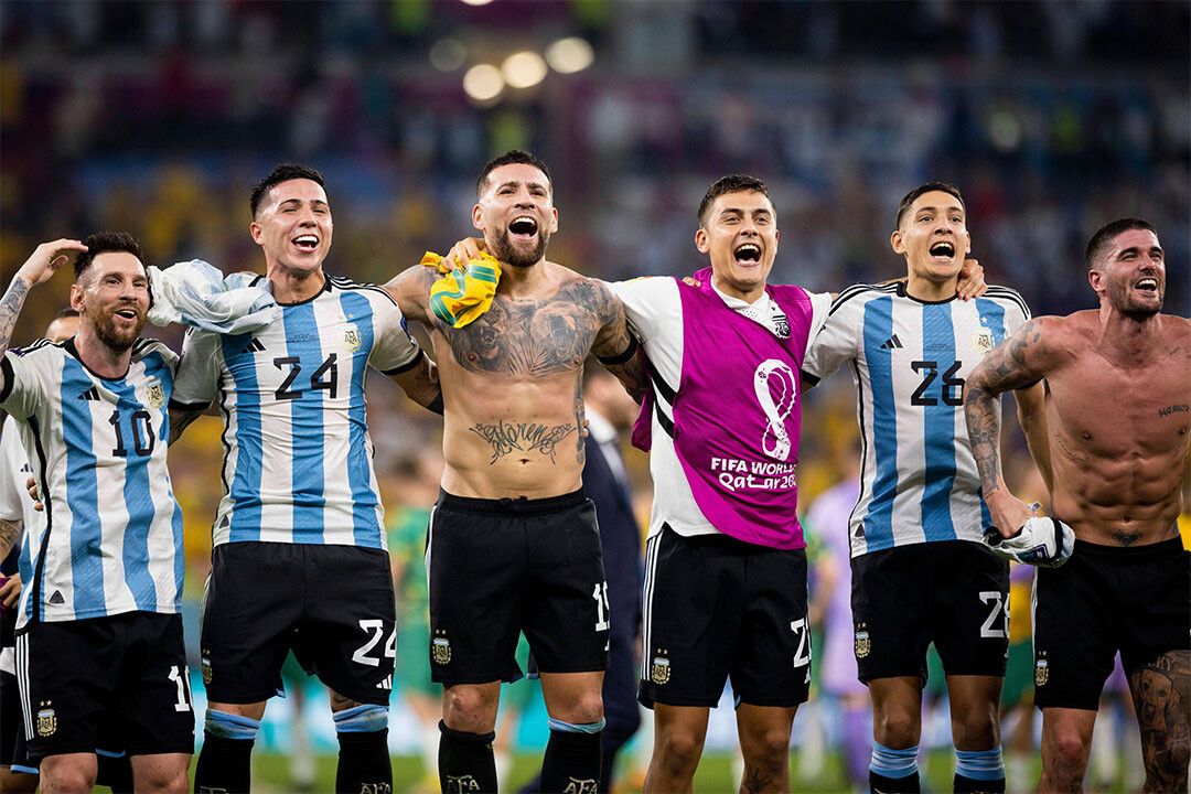 Argentina Celebration National Football Team World Cup Jigsaw Puzzle