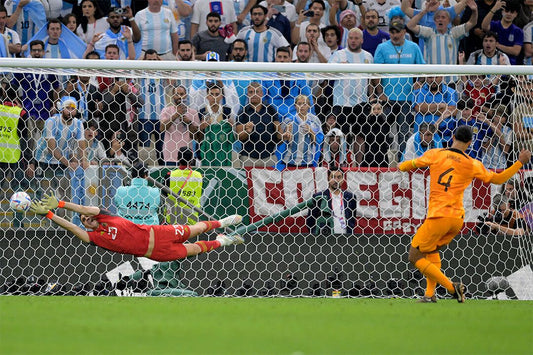 Argentina Goalkeeper Martinez Penalty Save World Football Fans Jigsaw Puzzle