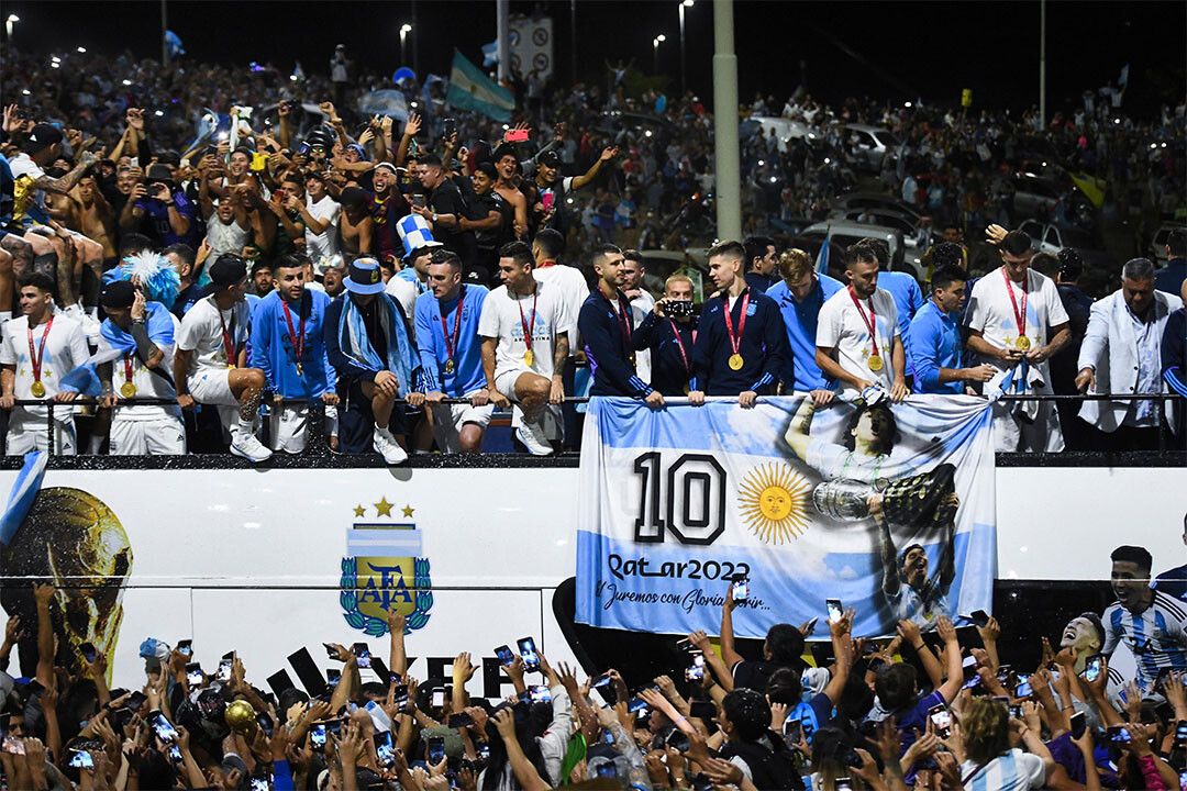 Argentina National Football Team Celebration World Cup Jigsaw Puzzle