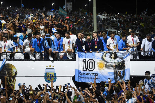 Argentina National Football Team Celebration World Cup Jigsaw Puzzle