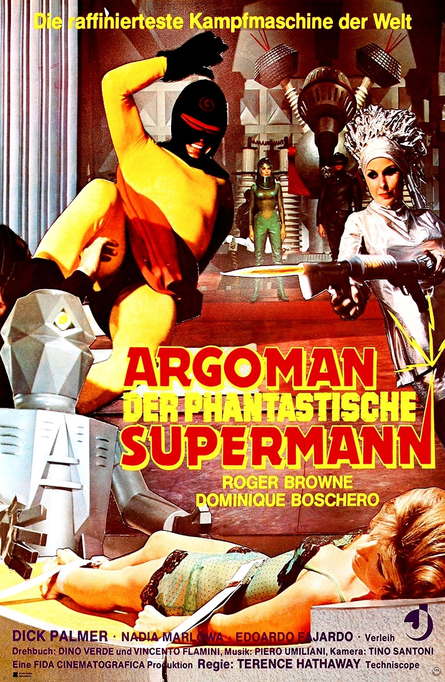 Argoman Fantastic Superman 01 Movie Magnet