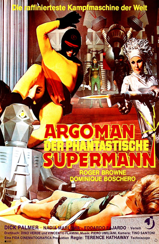 Argoman Fantastic Superman 01 Movie Magnet