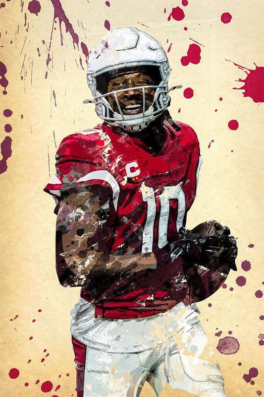 Arizona Cardinals Deandre Hopkins American Footballer Jigsaw Puzzle