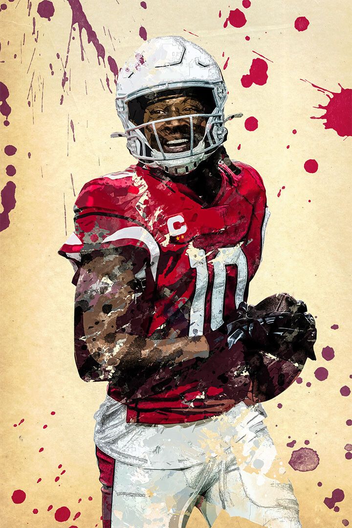 Arizona Cardinals Deandre Hopkins American Footballer Magnet