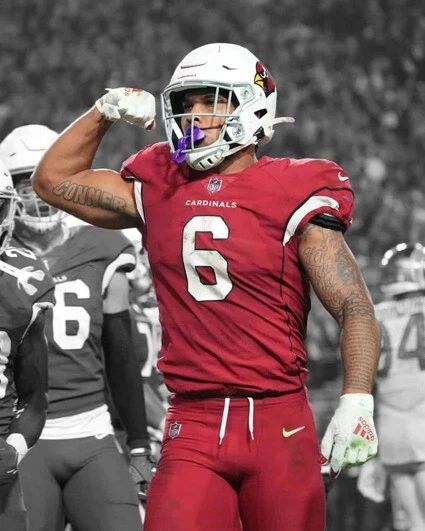 Arizona Cardinals James Conner Glossy Magnet Spotlight Magnet