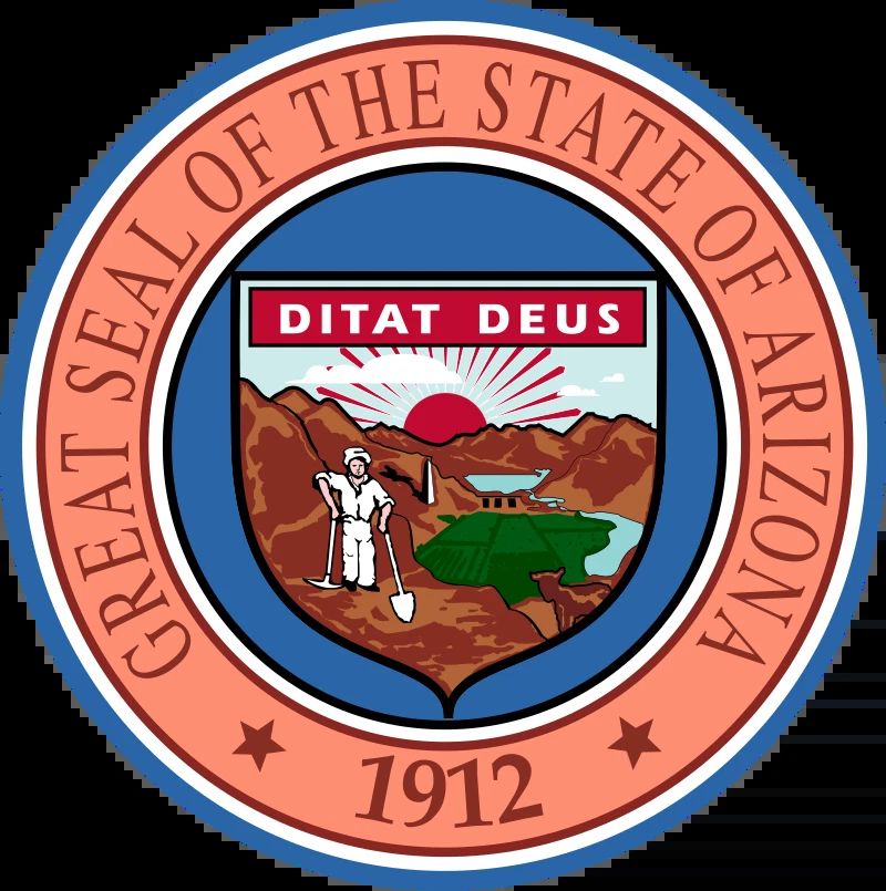 Arizona State Seal Southwest Scottsdale Phoenix Usa Magnet Picture Magnet Print