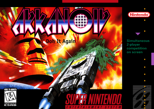 Arkanoid Doh It Again (Usa) Snes Print Poster