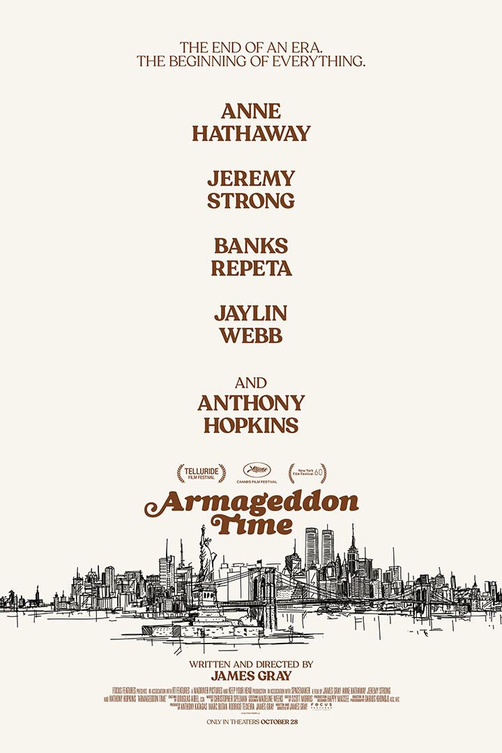 Armageddon Time Drama Cinema Movie Wall Art Home Decor Poster