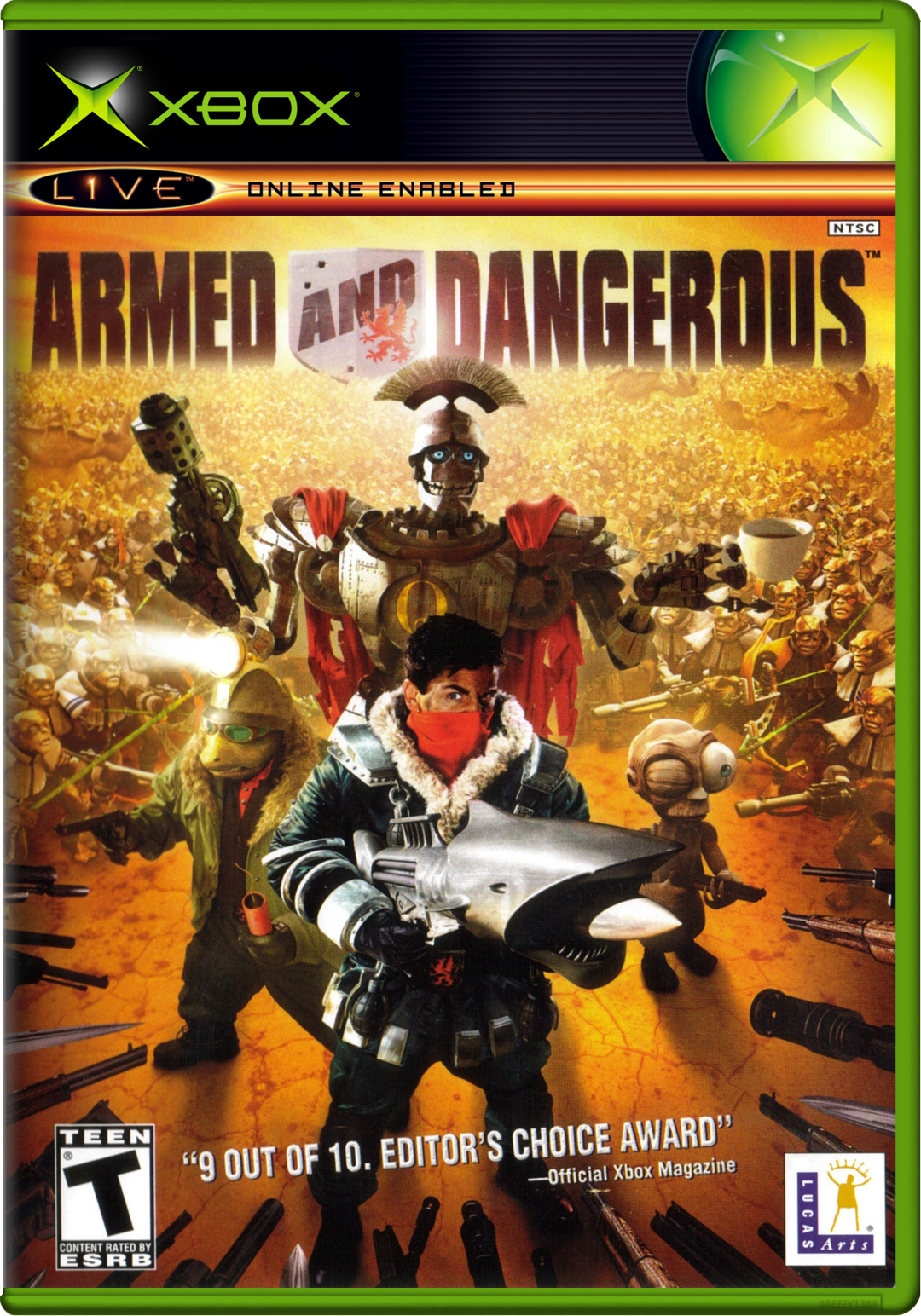 Armed And Dangerous Xbox Print Poster