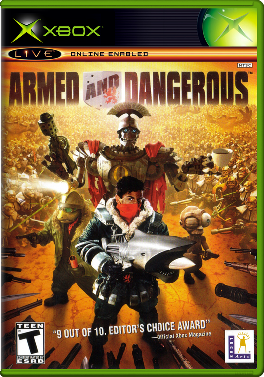 Armed And Dangerous Xbox Print Poster