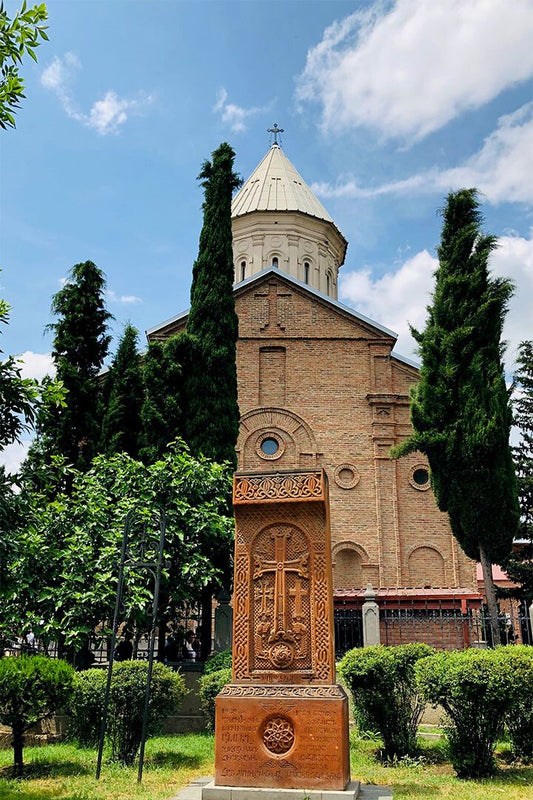 Armenian Church Of St Sergius Digor Print Jigsaw Puzzle