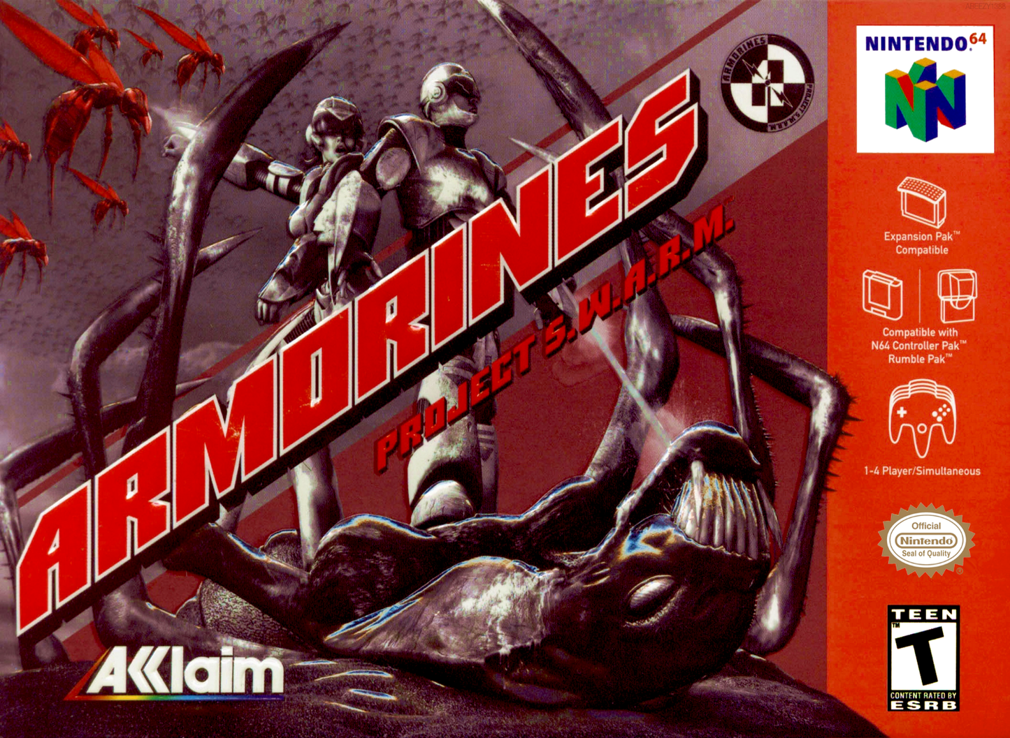 Armorines Project S.W.A.R.M. N64 Keychain