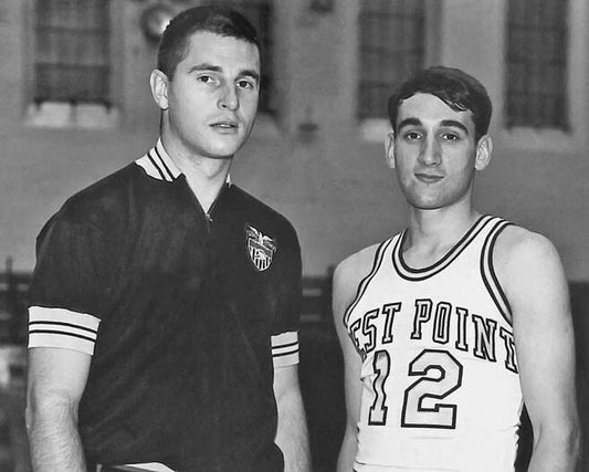 Army Coach Bobby Knight And Mike Krzyzewski Magnet Glossy Magnet 1
