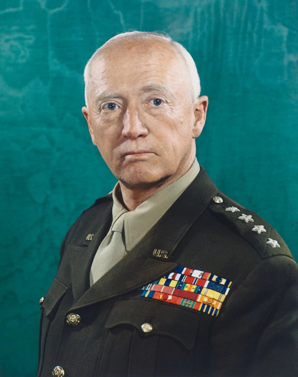 Army General George S. Patton 1945 World War 2 Military Picture Photo 8 X 10