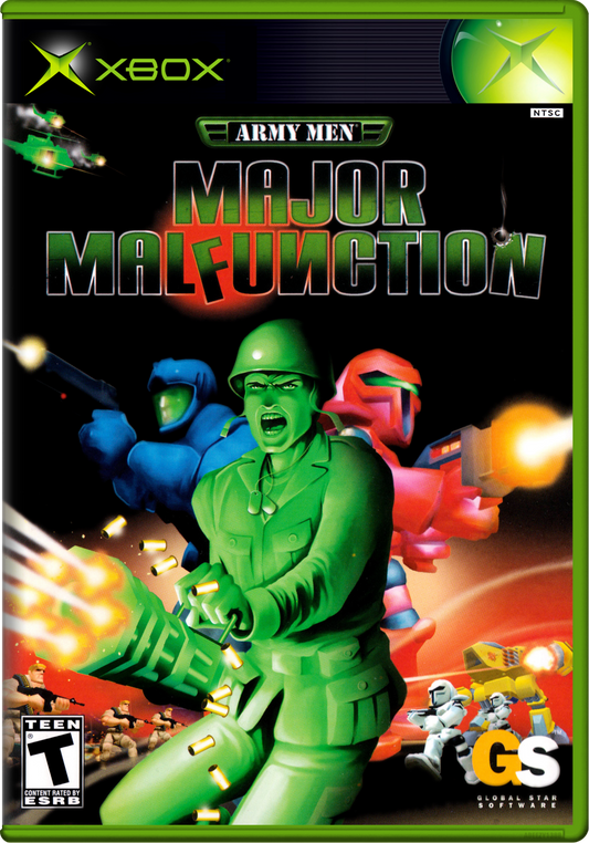 Army Men Major Malfunction Xbox Print Poster