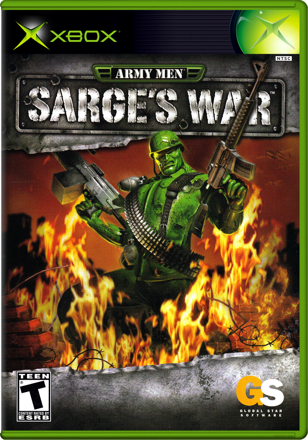 Army Men Sarge'S War Xbox Print Poster