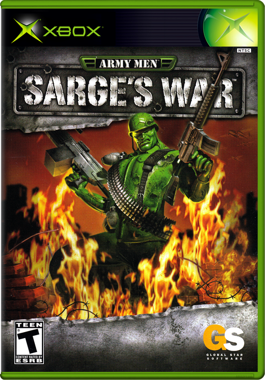 Army Men Sarge'S War Xbox Print Poster