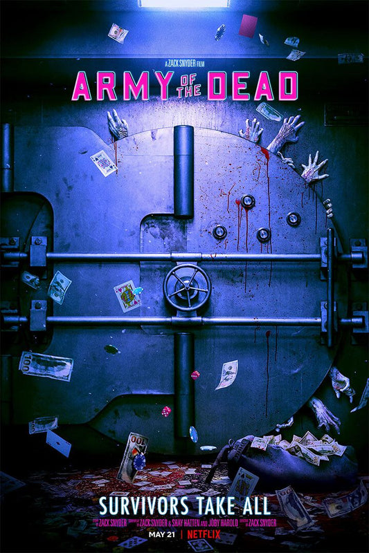 Army Of The Dead Action Movie Painting Jigsaw Puzzle