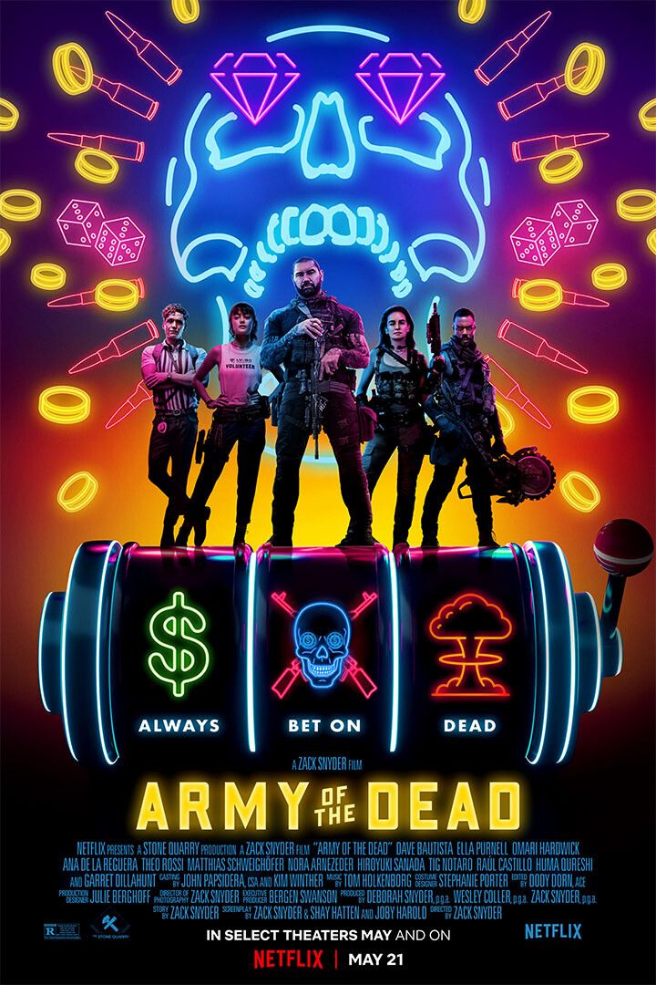Army Of The Dead Fantasy Action Movie Wall Art Home Decor Poster