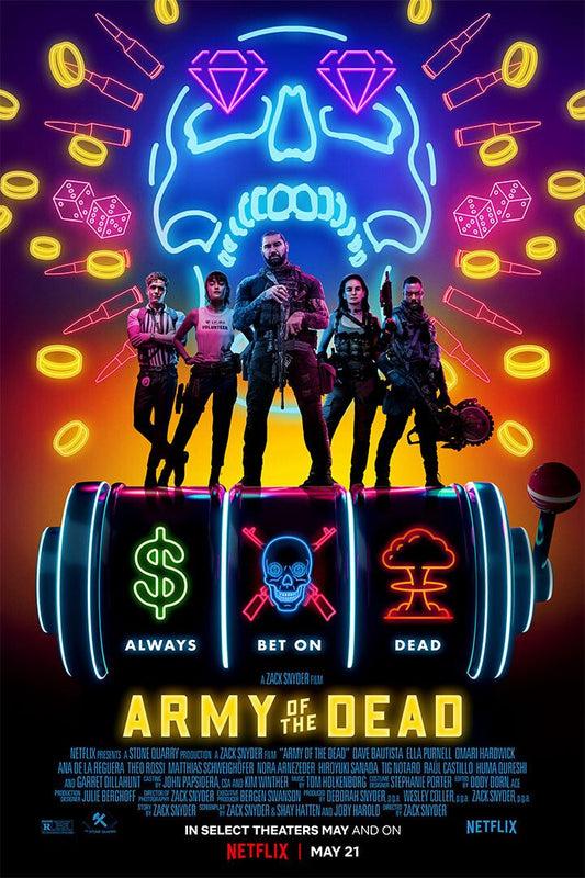 Army Of The Dead Full Character Movie Action Print Jigsaw Puzzle