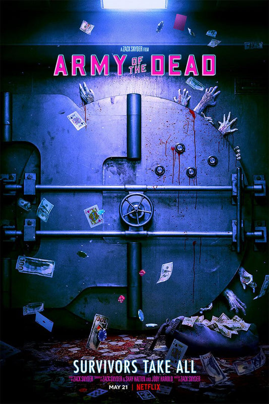 Army Of The Dead Full Character Movie Crime Print Jigsaw Puzzle