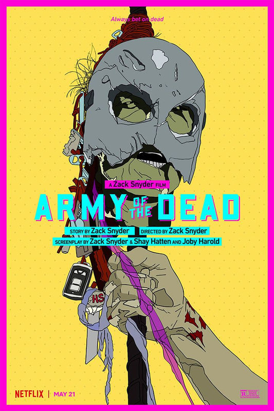 Army Of The Dead Full Character Movie Excitement Print Jigsaw Puzzle