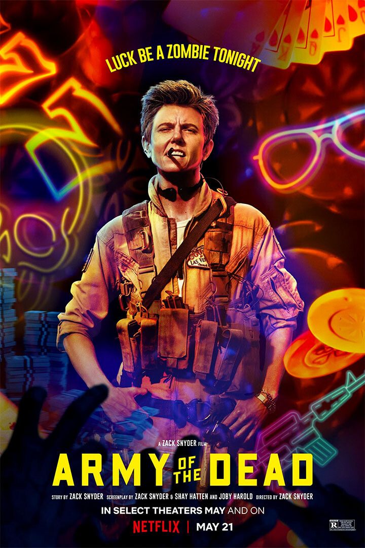 Army Of The Dead Movie 2021 Action Excitement Painting Print Jigsaw Puzzle