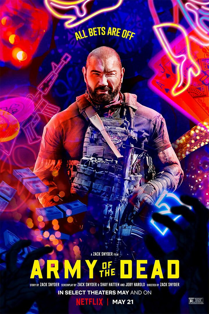 Army Of The Dead Movie 2021 Excitement Action Print Jigsaw Puzzle