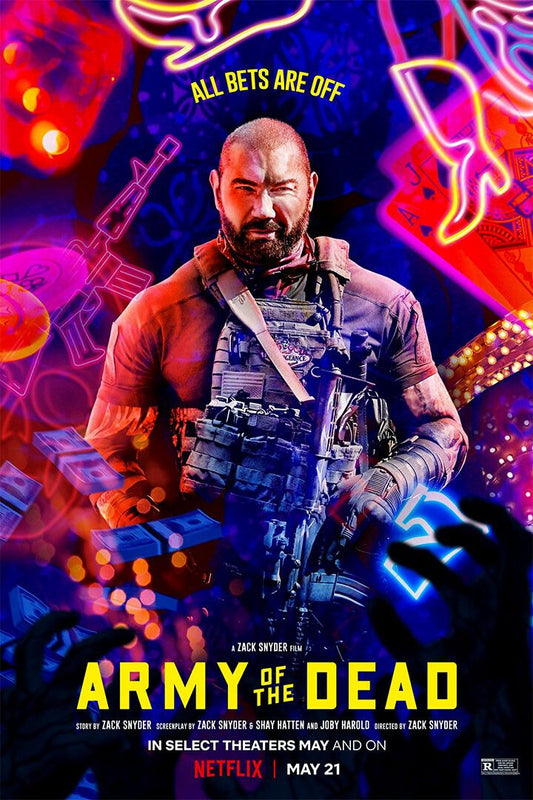 Army Of The Dead Movie 2021 Excitement Action Print Jigsaw Puzzle
