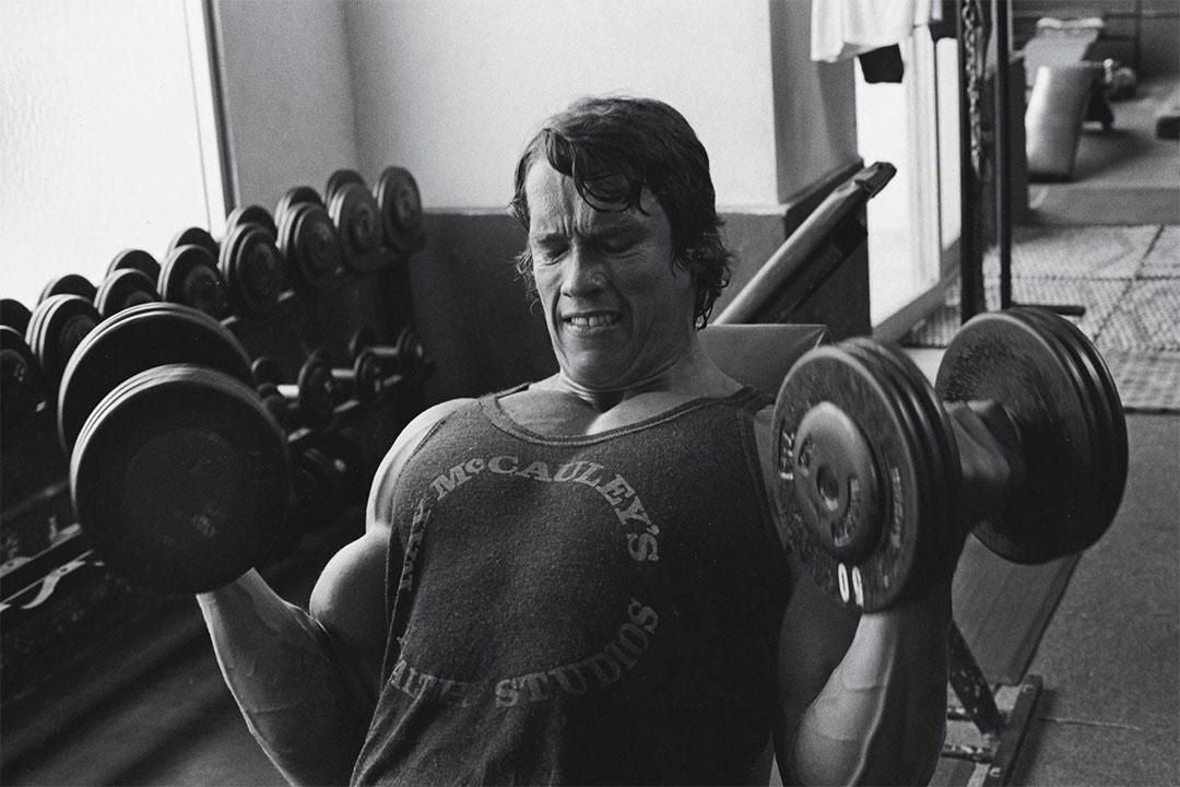 Arnold Schwarzenegger Bodybuilding Motivational Fitness Jigsaw Puzzle