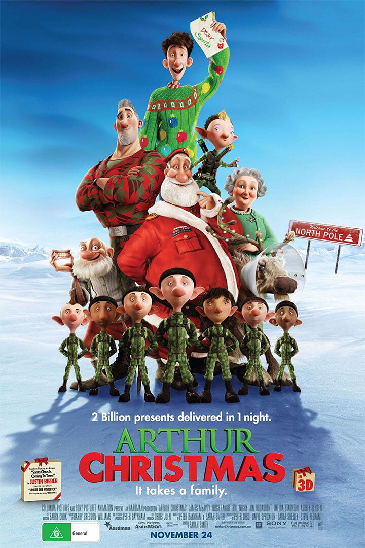 Arthur Christmas Animation Adventure Comedy Jigsaw Puzzle