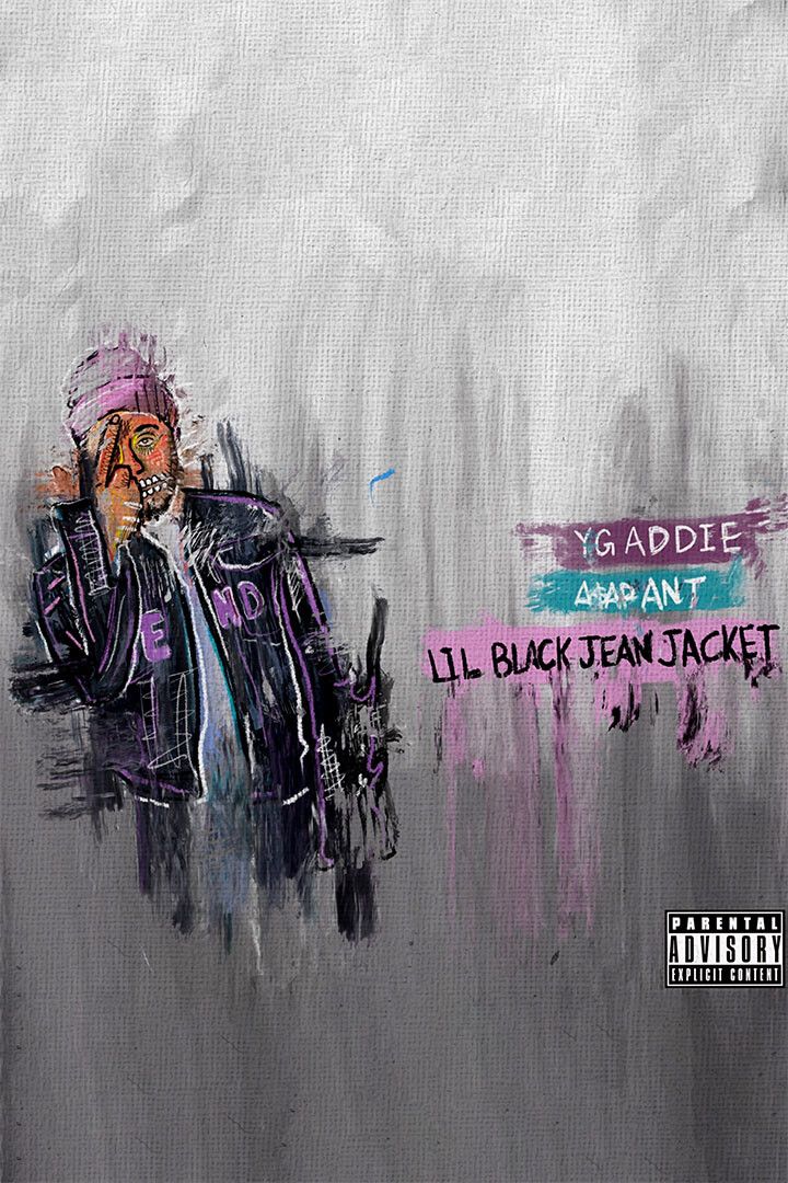 Asap Ant Album Lil Black Jean Jacket Music Wall Art Home Decor Poster