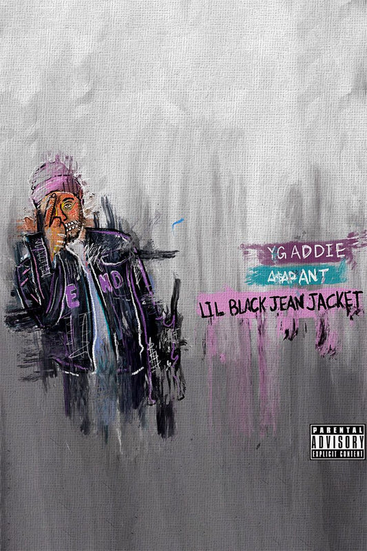 Asap Ant Album Lil Black Jean Jacket Music Jigsaw Puzzle