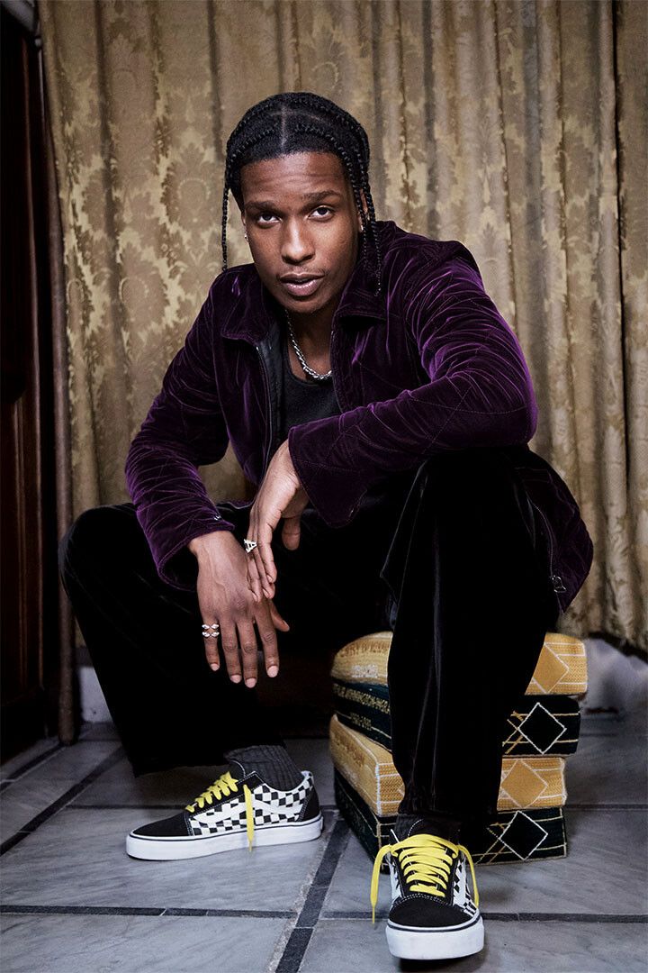 Asap Rocky Rap Hip Hop Music Star Rapper Print Wall Art Home Poster