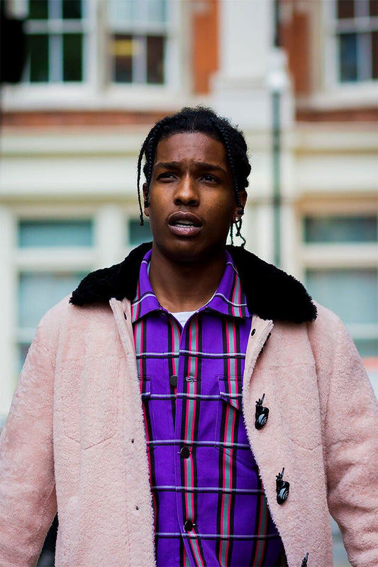 Asap Rocky Rapper Music Star Rap Artist Painting Jigsaw Puzzle