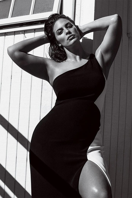 Ashley Graham American Beautiful Model Painting Wall Home Decor Jigsaw Puzzle