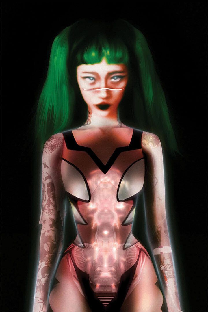 Asian Singer Yeule Glitch Princess Music Album Wall Home Decor Jigsaw Puzzle
