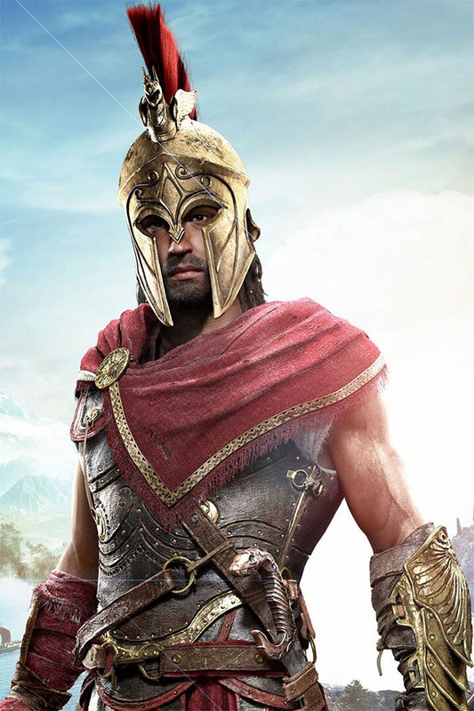 Assassins Creed Odyssey Spartan Hero Game Picture Wall Decor Jigsaw Puzzle