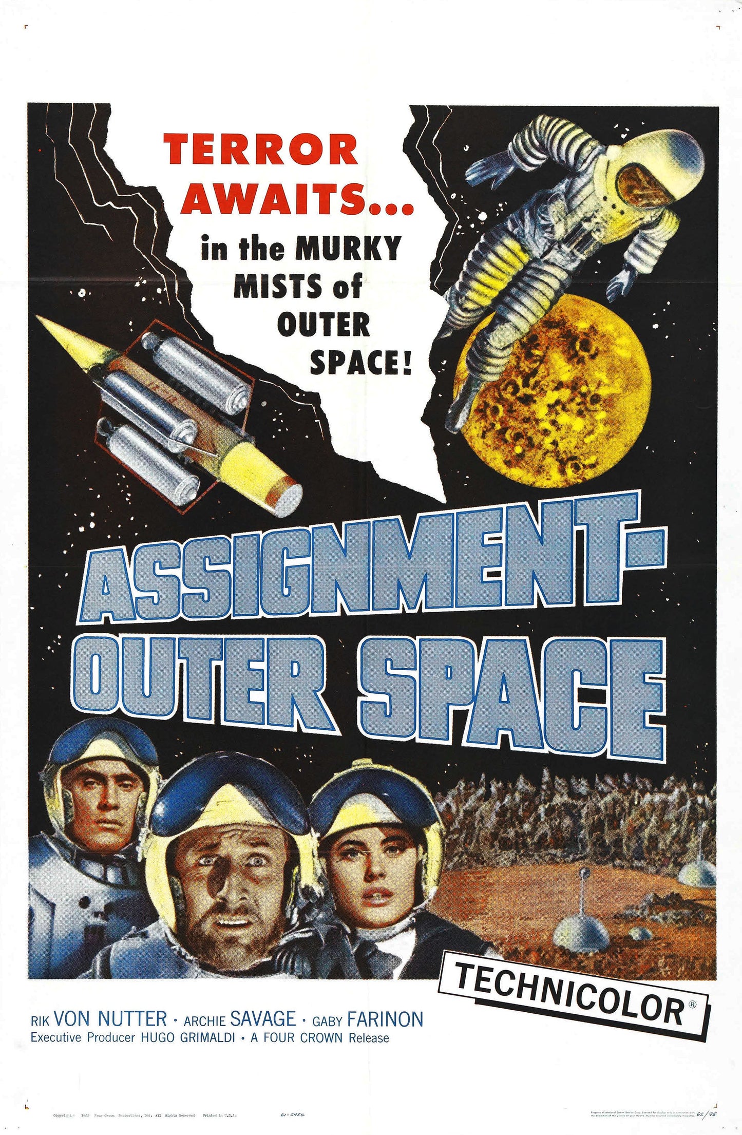 Assignment Outer Space 01 Movie Magnet