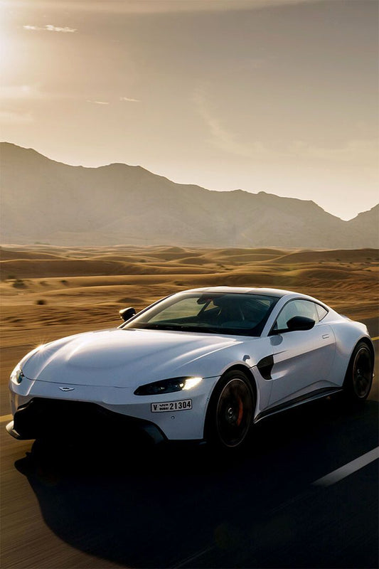 Aston Martin Amv10 Concept 2008 Cars Painting Jigsaw Puzzle
