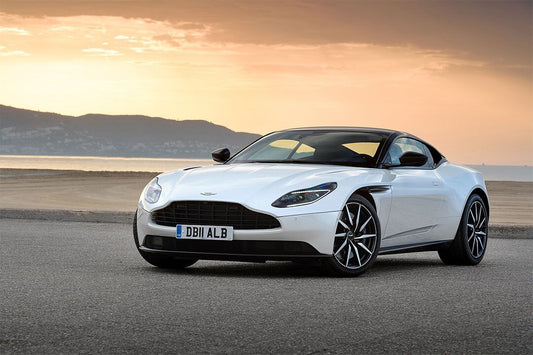 Aston Martin Db11 V8 White Sunset Home Decor Jigsaw Puzzle