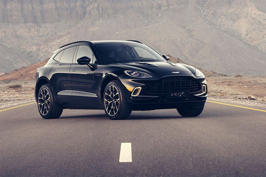 Aston Martin Dbx Luxury Sport Car Black Suv Home Decor Jigsaw Puzzle